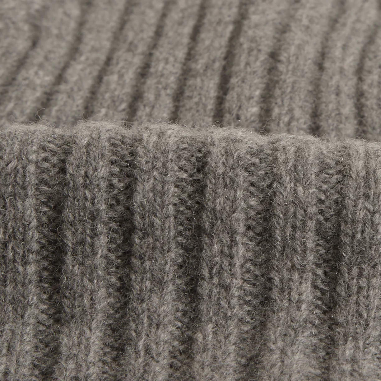 Belvoir Grey Fisherman Beanie