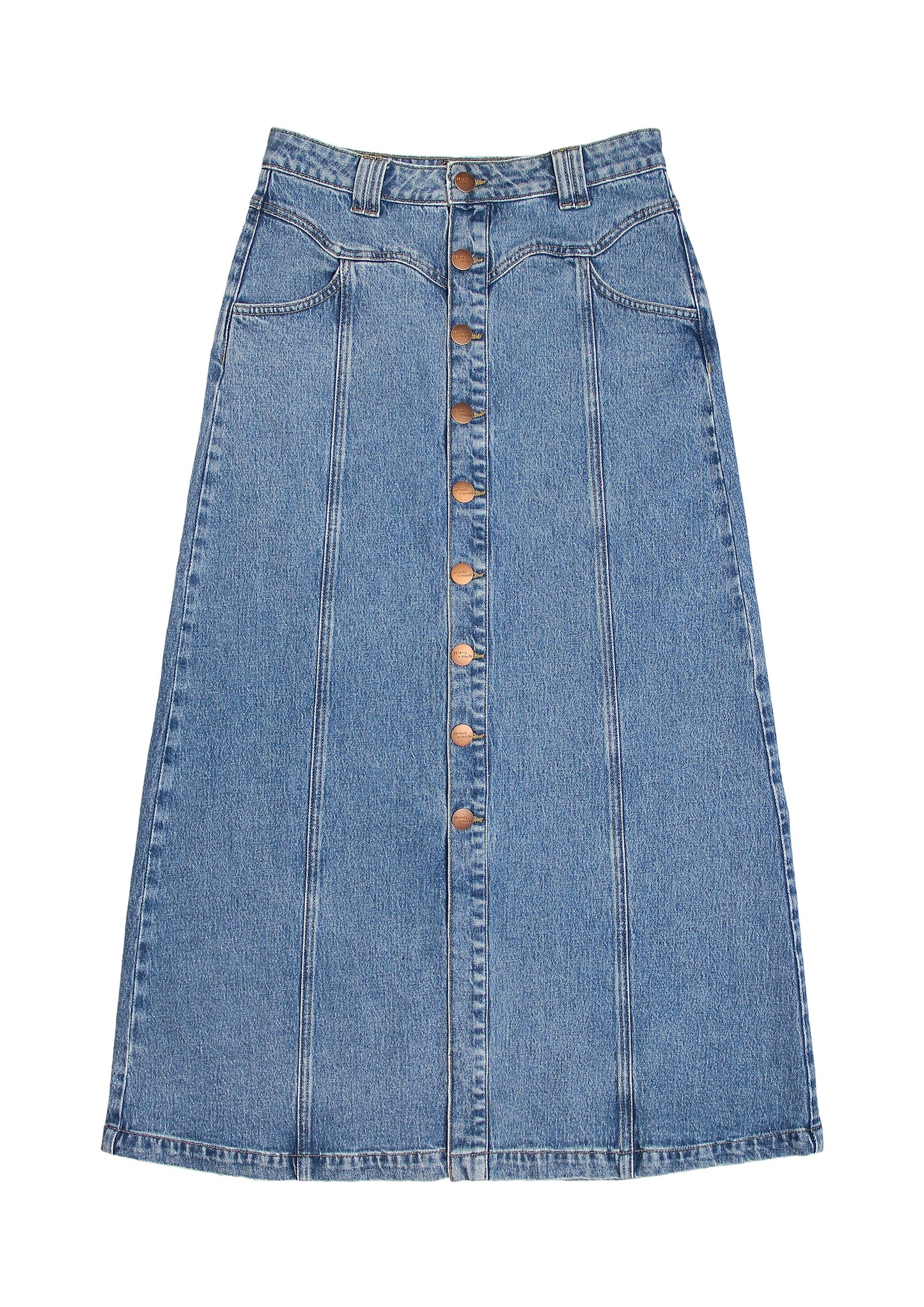 Mia Seamed Skirt in Arizona Vintage