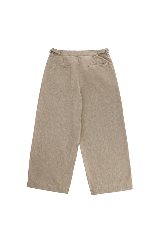 Seventy & Mochi Penelope Pant in Sand Linen