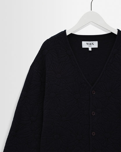 Wax London Alban Cardigan - Navy