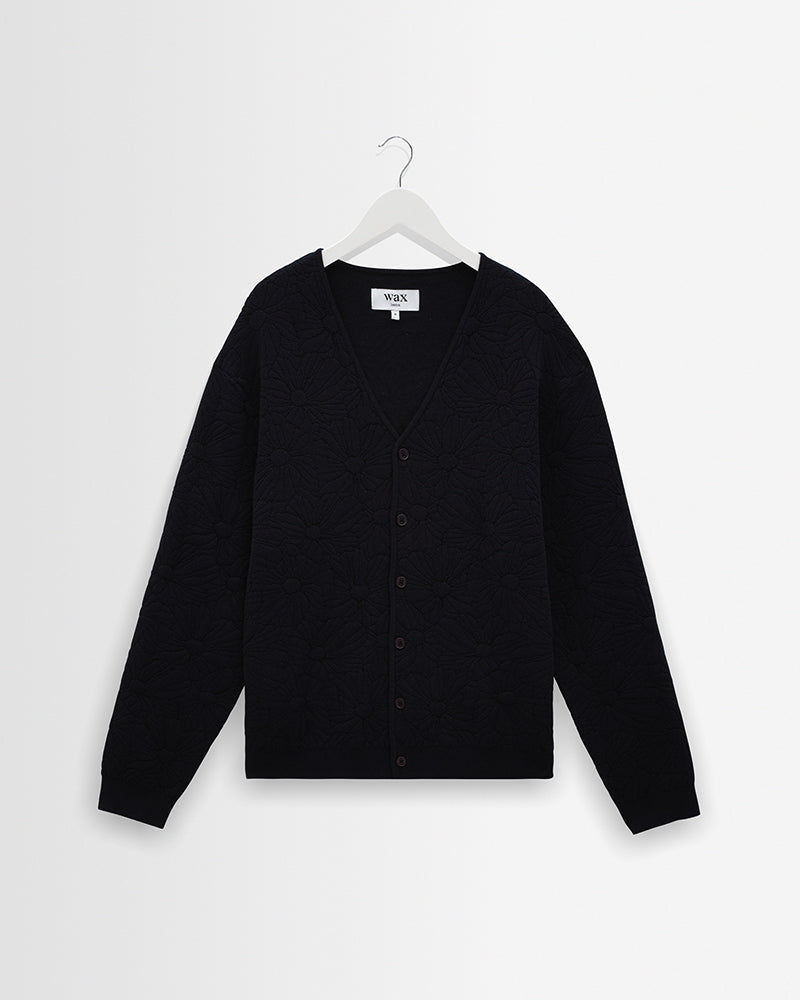 Wax London Alban Cardigan - Navy