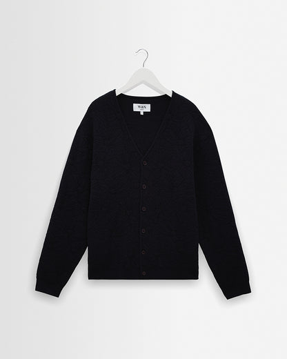 Wax London Alban Cardigan - Navy