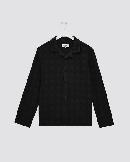 Wax London Corey Ls Shirt - Black