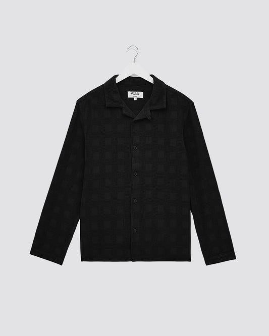 Wax London Corey Ls Shirt - Black