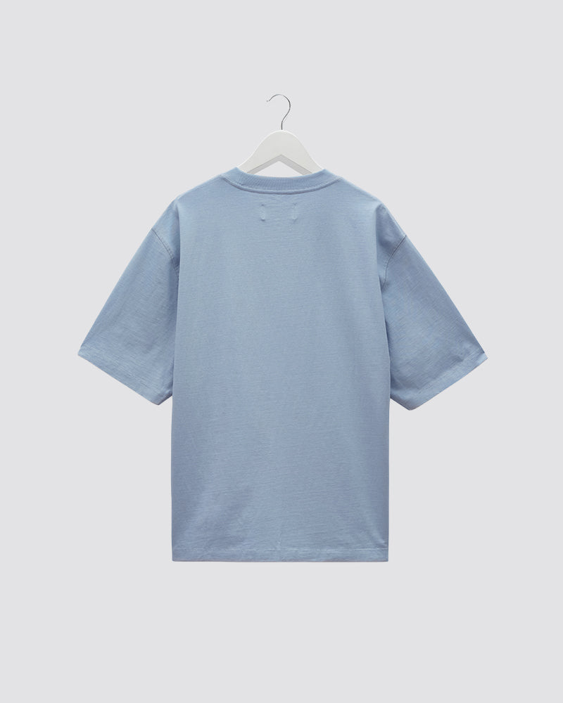 Wax London Milton Ss Tee - Blue