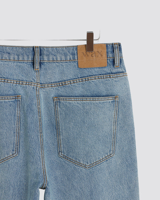 Wax London Russell Straight Fit Jean - Blue