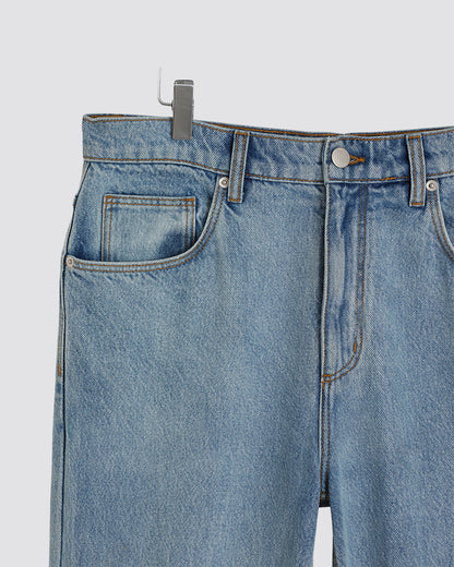 Wax London Russell Straight Fit Jean - Blue