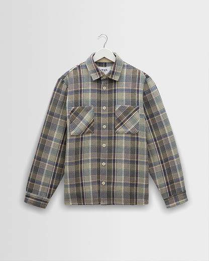 Wax London Whiting Overshirt - Ecru