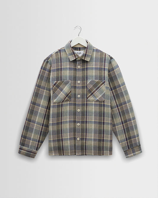 Wax London Whiting Overshirt - Ecru