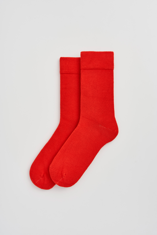 Ladybird Red Bamboo Socks