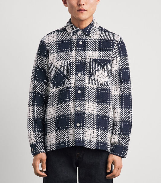 Whiting Overshirt Beatnik Black & Navy