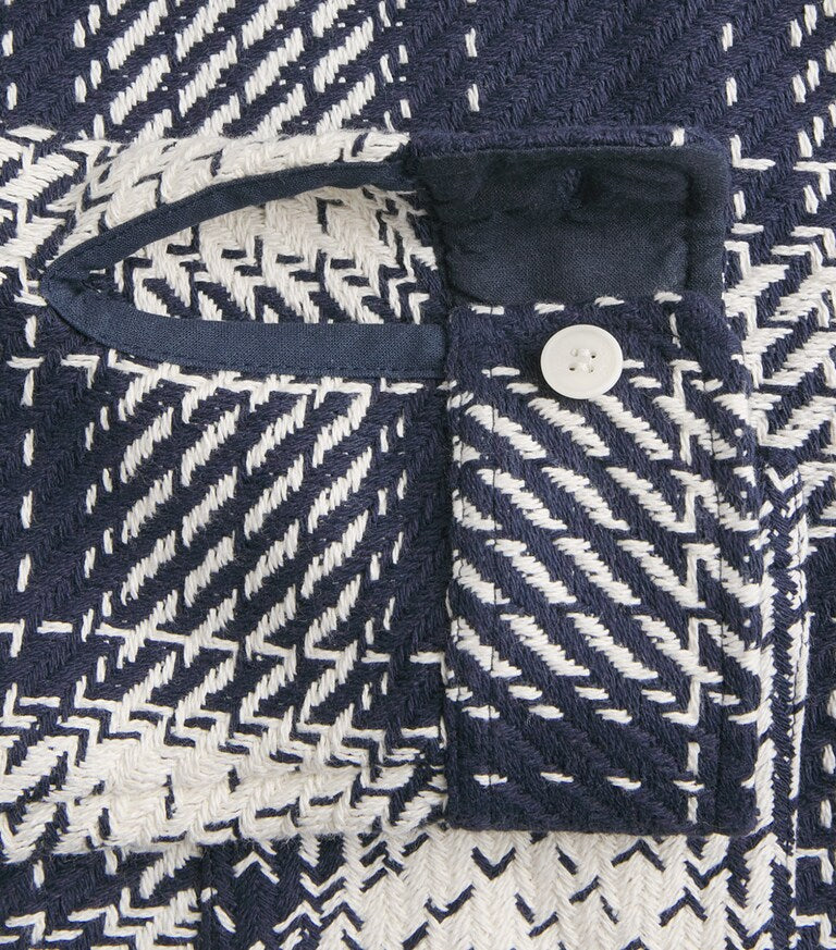 Whiting Overshirt Beatnik Black & Navy