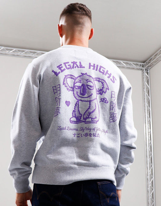 Edwin Legal Highs Sweatshirt in Grey