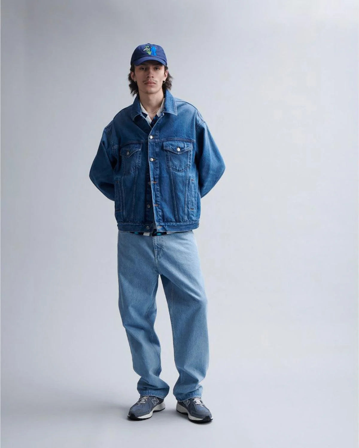 Edwin EU-Trucker Jacket in Blue