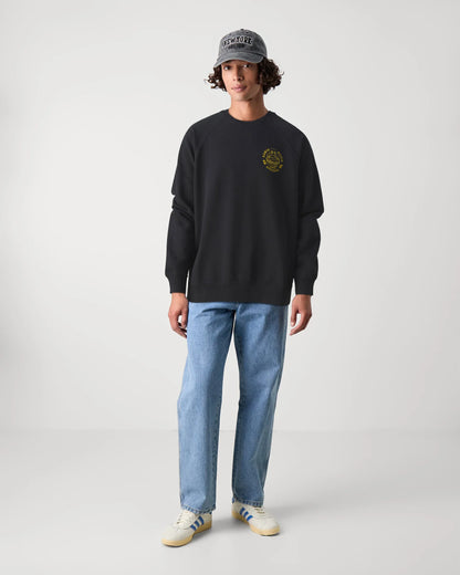 Edwin Music Channel Sweatshirt in Black
