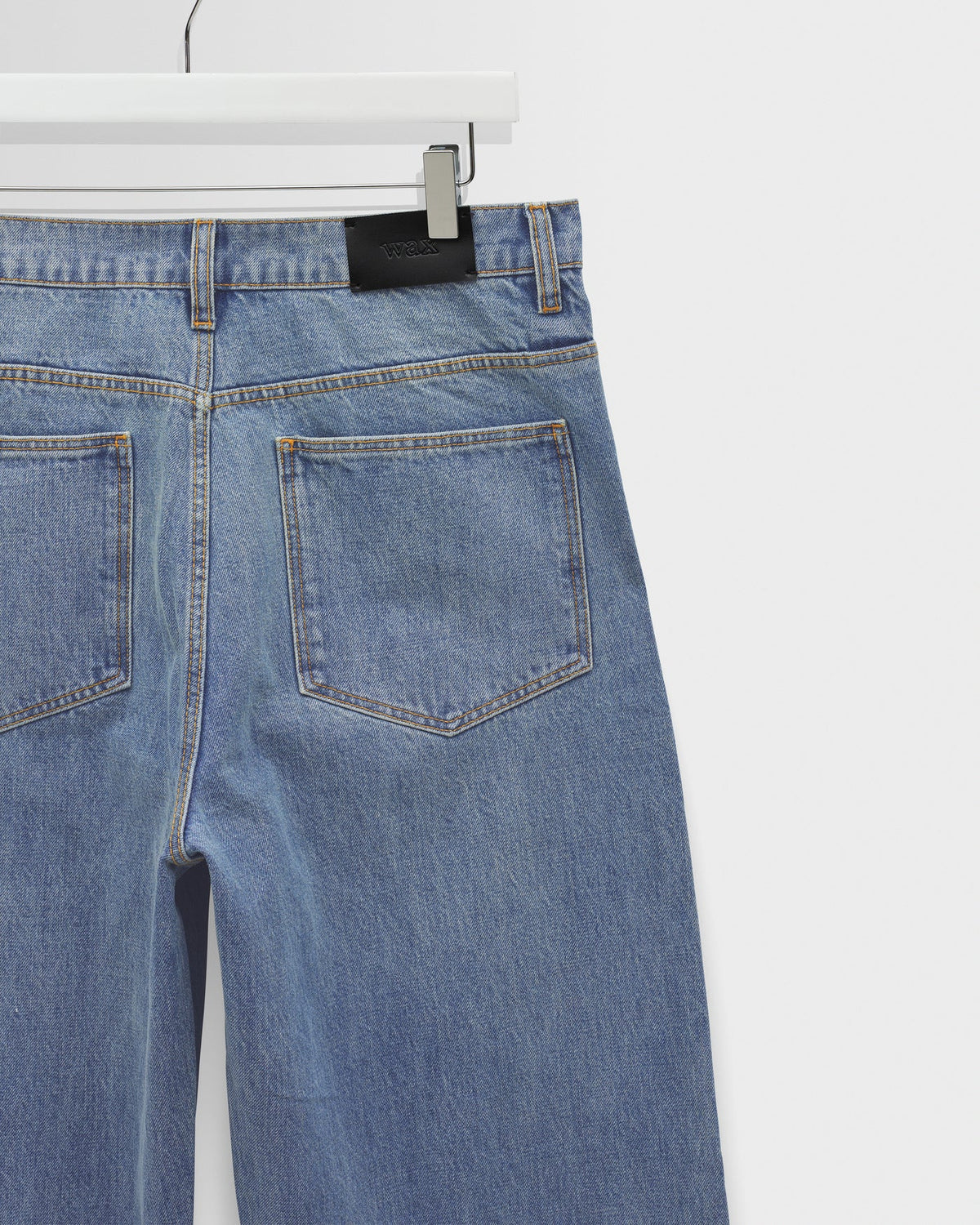Wax London Felix Blue Loose Fit Denim Jeans