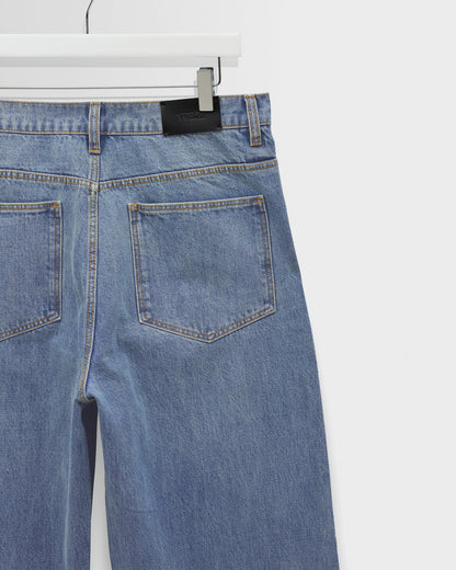 Wax London Felix Blue Loose Fit Denim Jeans