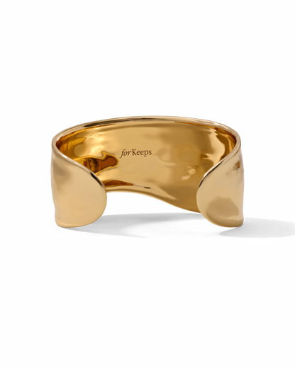 Dome Cuff Gold