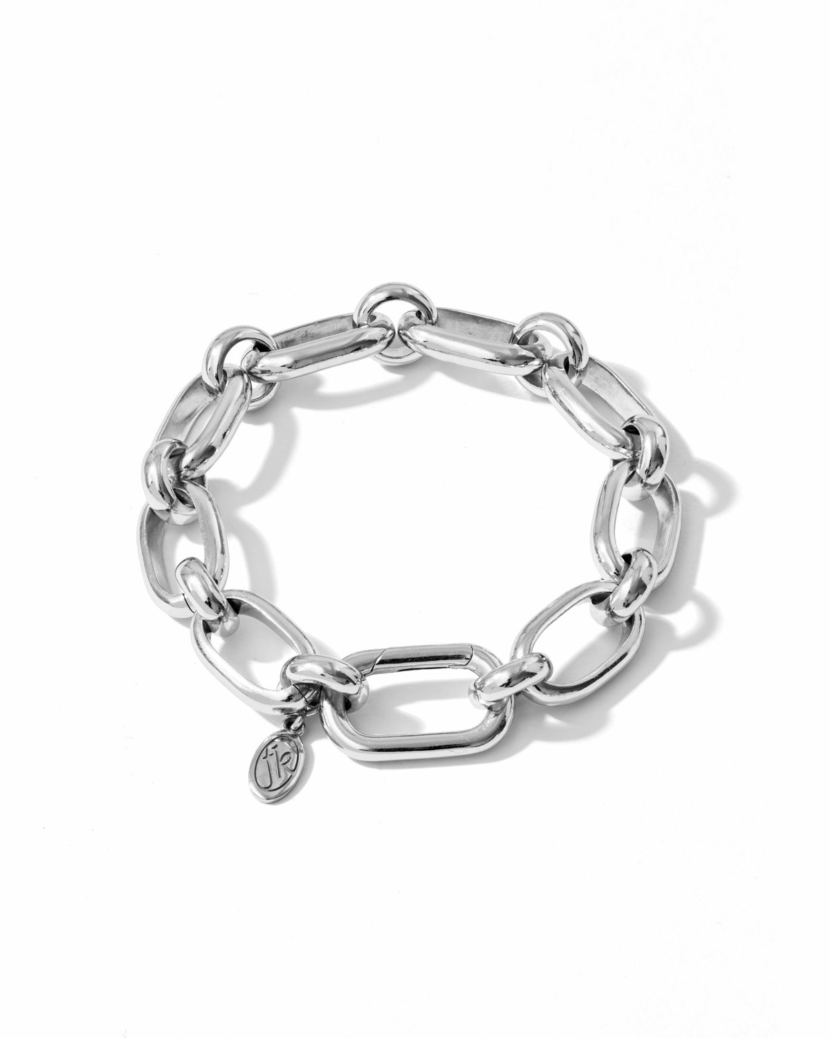 Chunky Chain Bracelet Silver
