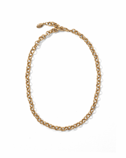 Soft Belcher Necklace Gold
