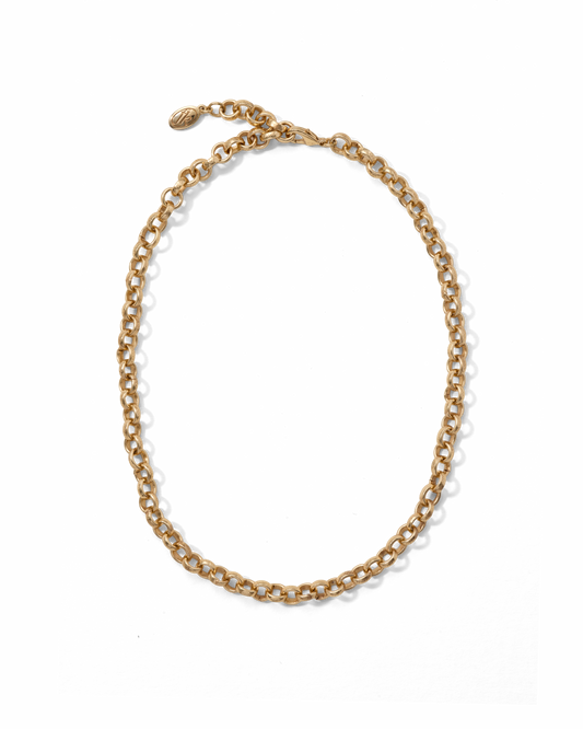 Soft Belcher Necklace Gold