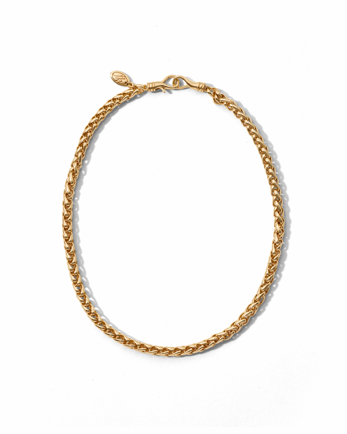 Wheat Chain Necklace Gold