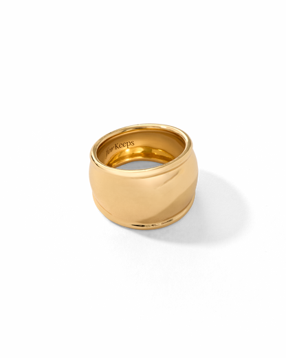 Dome Ring Gold