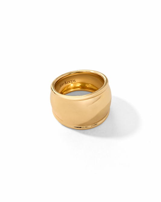 Dome Ring Gold