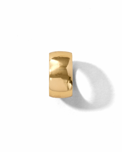 Cigar Band Ring Gold