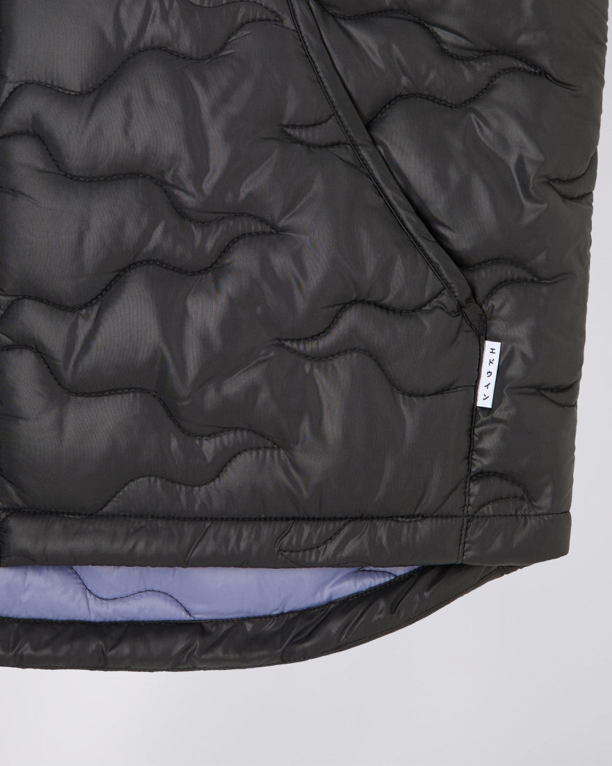Edwin Camper Vest in Black