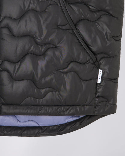 Edwin Camper Vest in Black