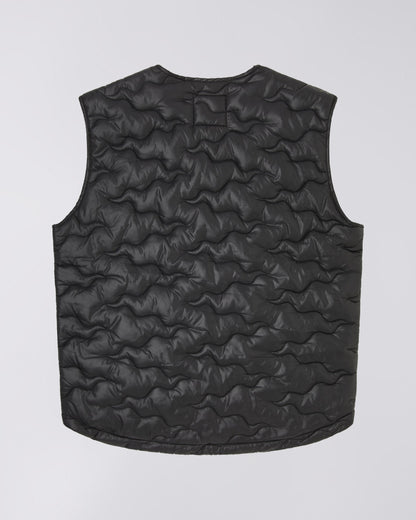 Edwin Camper Vest in Black