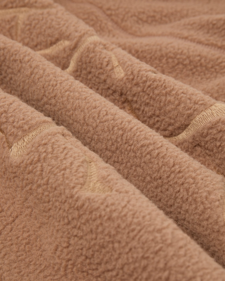 Edwin Balmy Jacket Fleece in Beige