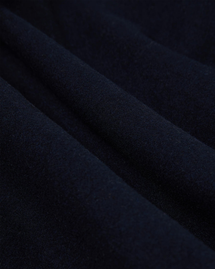 Edwin Campus Jacket Compact Wool Cloth in Navy