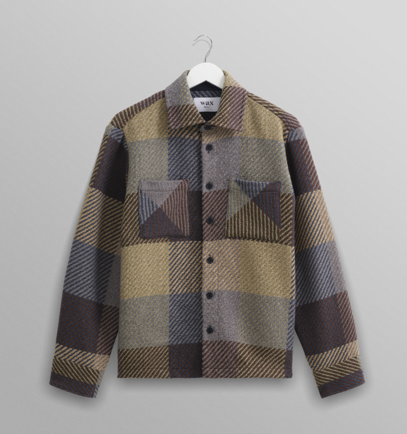 Whiting Multicolour Square Check Overshirt