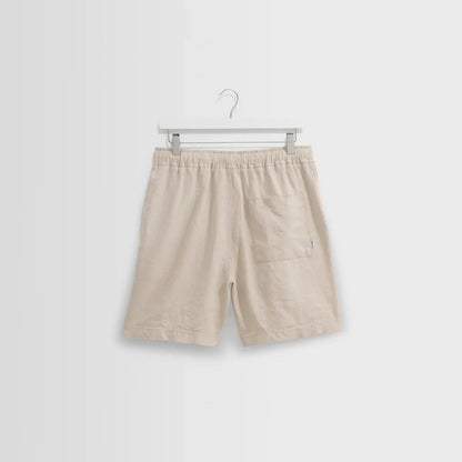 Kurt Short  Washed Linen Beige