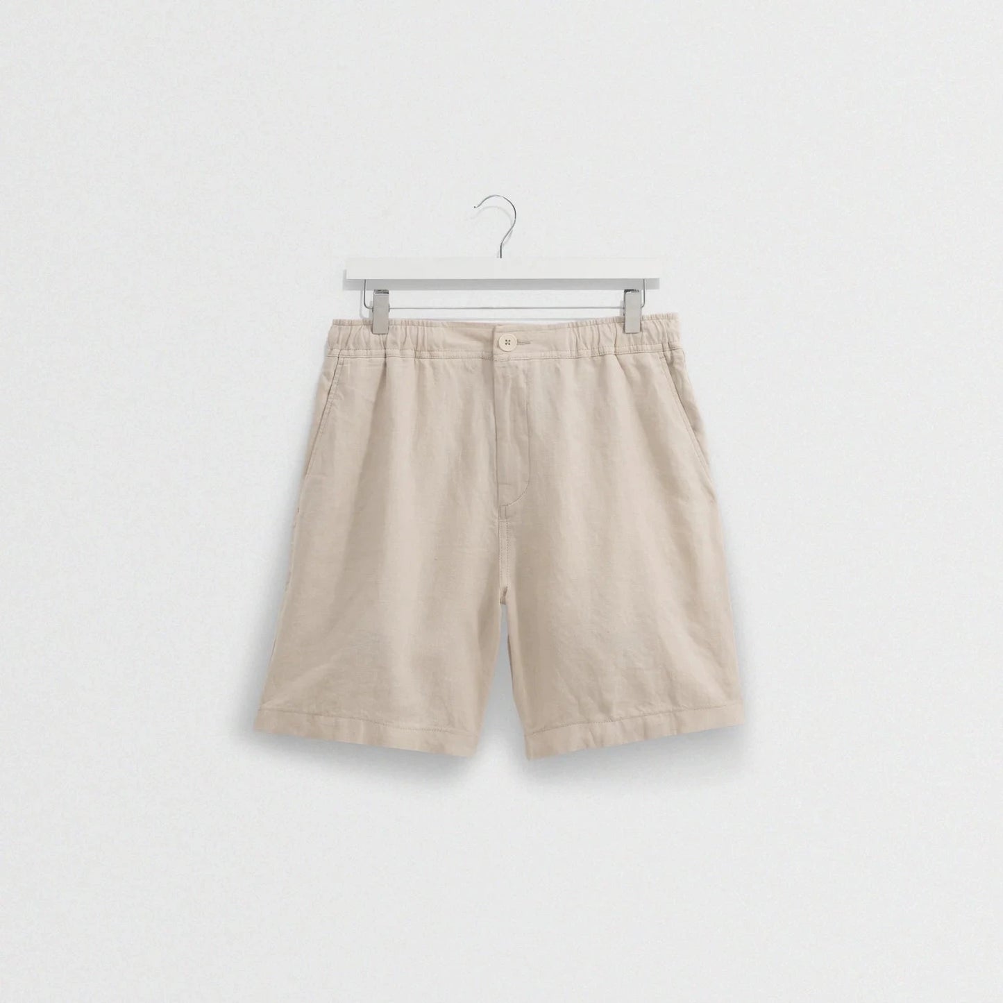 Kurt Short  Washed Linen Beige