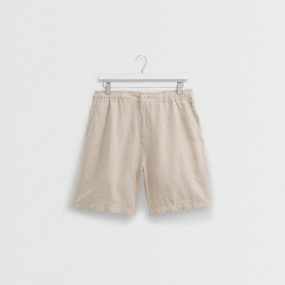 Kurt Short  Washed Linen Beige