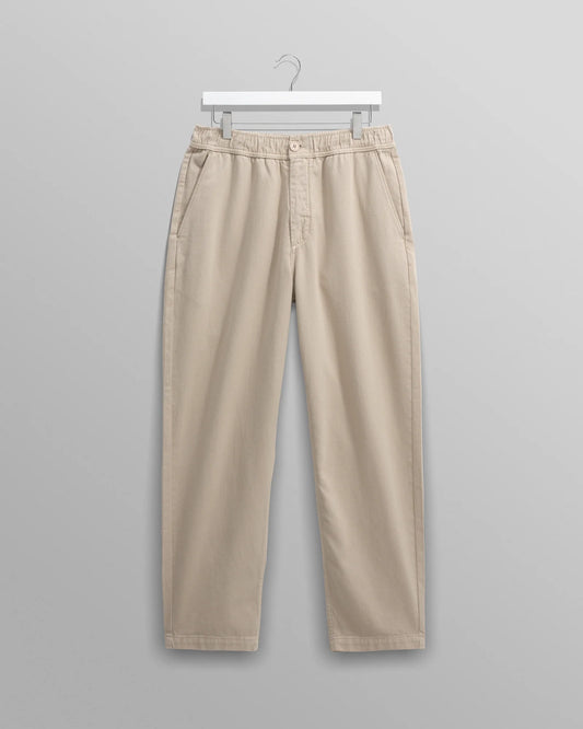 Kurt Beige Organic Cotton Trousers