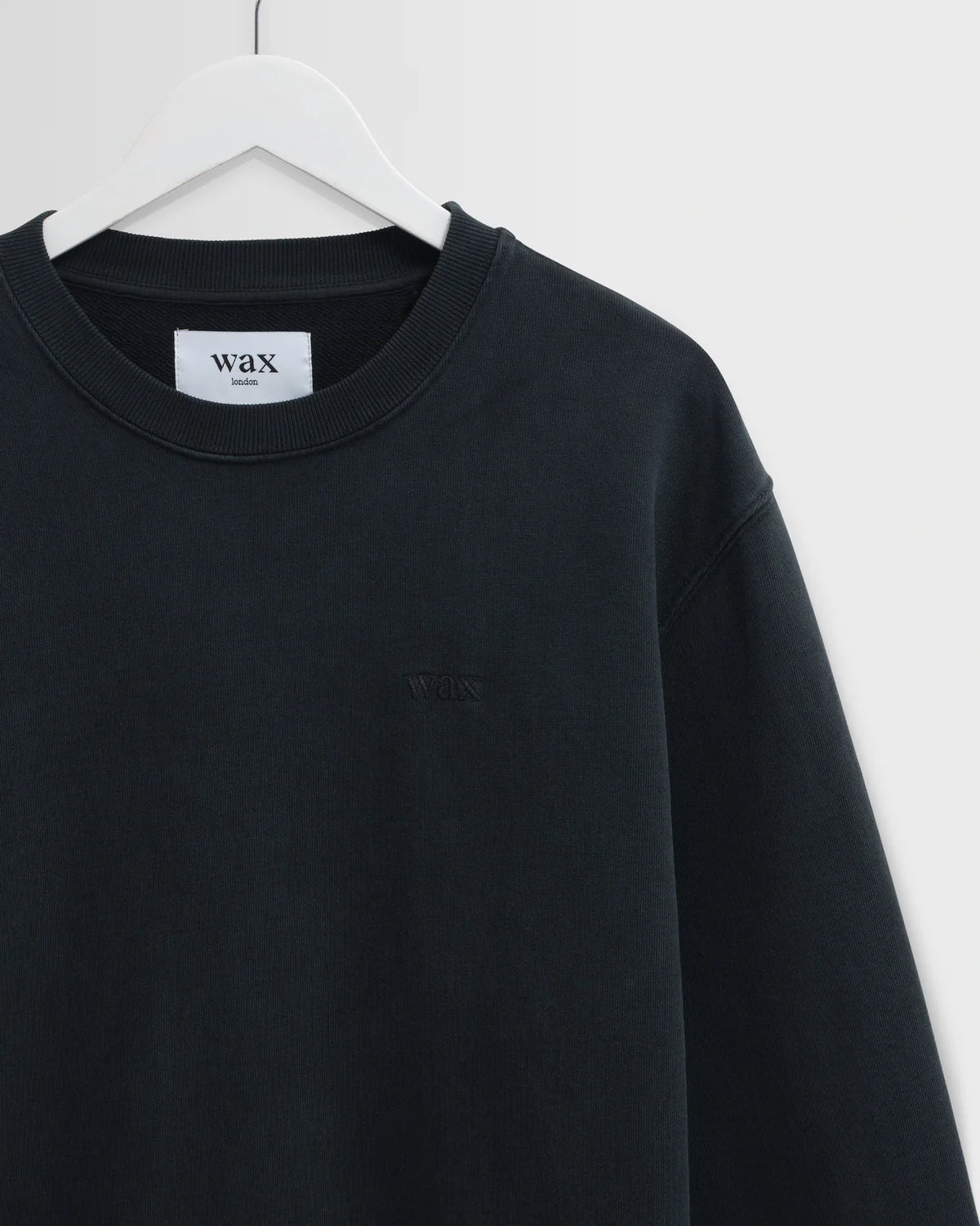 Wax London Sidney Sweat - Black