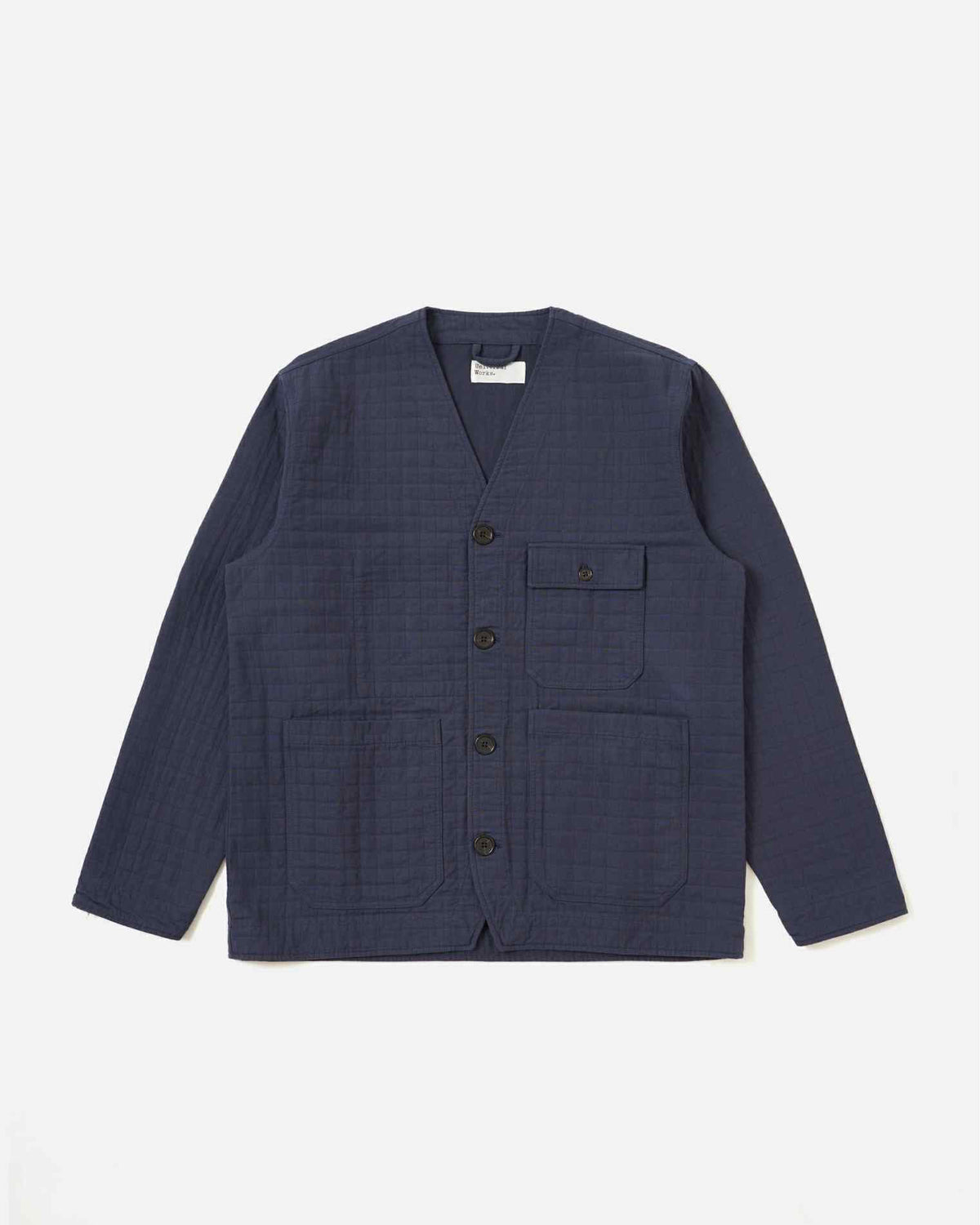 Universal Works Cabin Jacket Rahim Cotton Navy