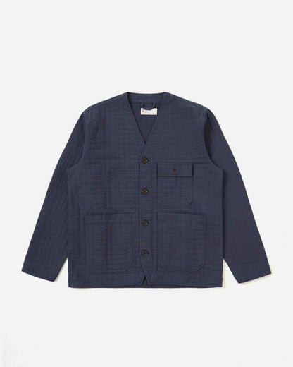 Universal Works Cabin Jacket Rahim Cotton Navy