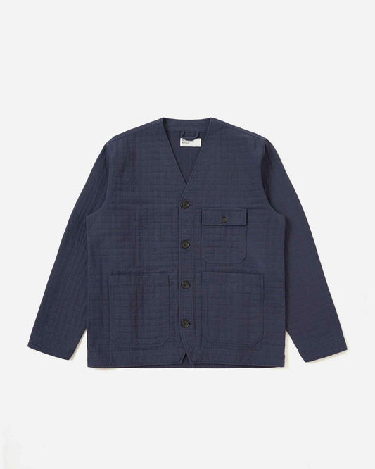 Universal Works Cabin Jacket Rahim Cotton Navy