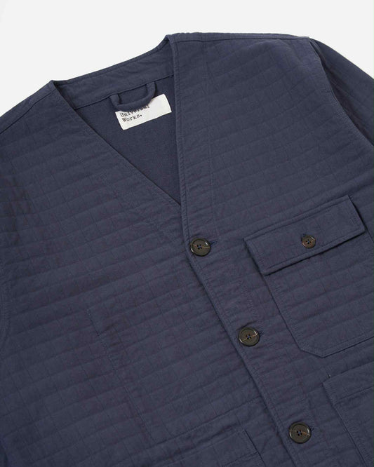 Universal Works Cabin Jacket Rahim Cotton Navy