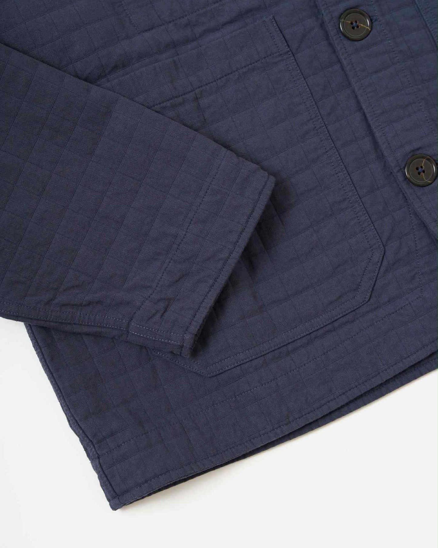 Universal Works Cabin Jacket Rahim Cotton Navy