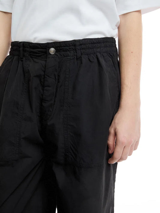 Wax London Netil Trouser Poplin Black