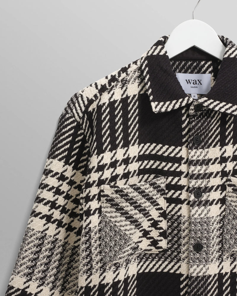 Whiting Black Ecru Overshirt
