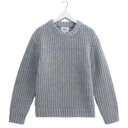 Wilde Blue Heavyweight Knit Jumper
